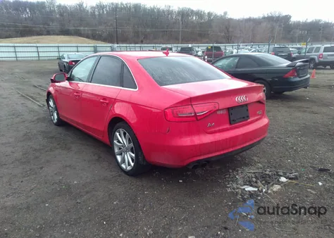 2013 Audi A4 2.0T Premium z USA, uszkodzony, nr VIN WAUFFAFL5DN028947
